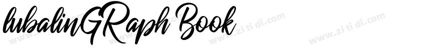 lubalinGRaph Book字体转换